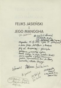 „Feliks Jasieński i jego Manggha”, Universitas, Kraków 1992