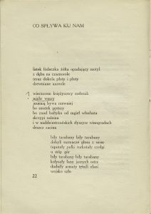 Józef Czechowicz, „Nuta człowiecza”, Hoesick, Warszawa 1939