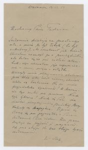 List Leopolda Staffa do Tadeusza Różewicza z 14 grudnia 1951