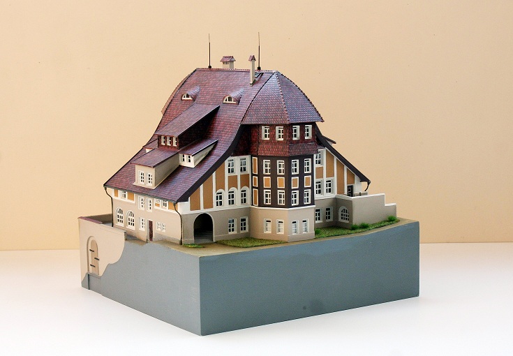 Diorama Boberhaus, wykonał: Rainer Dierchen, materiały Lwóweckiego Towarzystwa Regionalnego