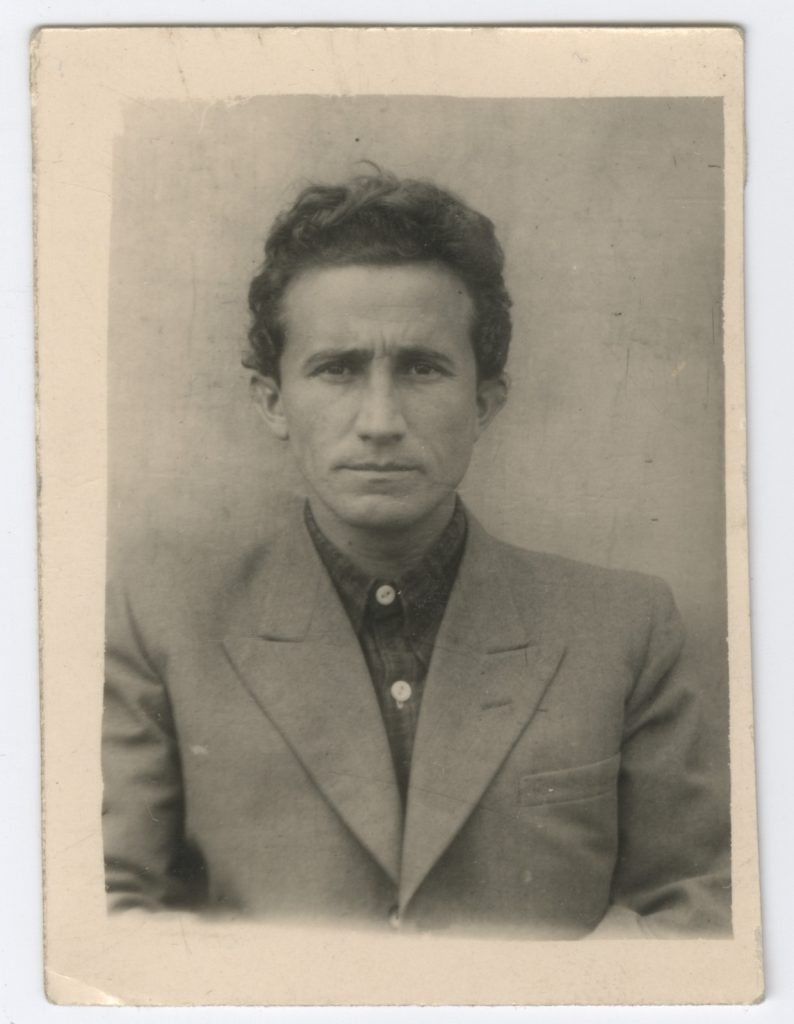 Tadeusz Różewicz, portret, 1950
