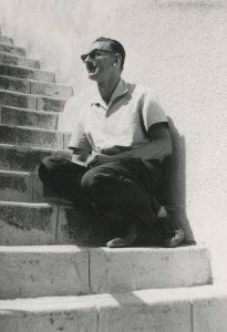 Władysław Bartoszewski podczas pierwszej podróży do Izraela 1963, zbiory Zakładu Narodowego im. Ossolińskich