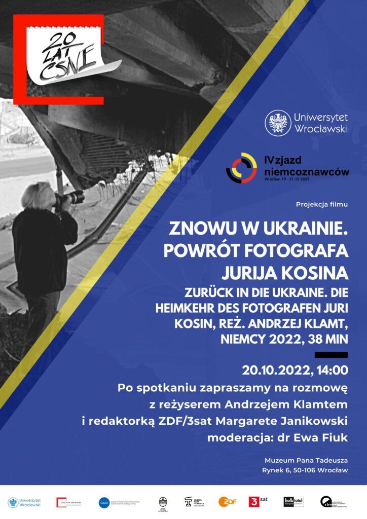„Znowu w Ukrainie. Powrót fotografa Juriego Kosina” (2022, reż. Andrzej Klamt) 