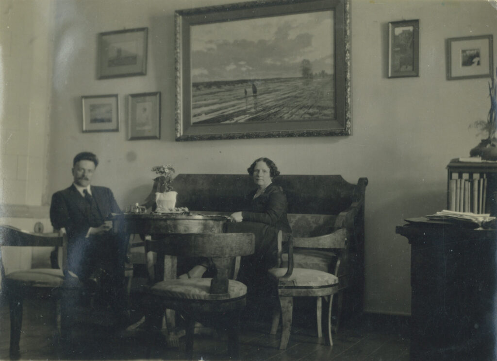 Władysław Wielhorski z żoną Celiną, Wilno 1932, archiwum rodzinne Magdaleny Musiał